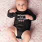Tstars Valentines Baby Boy Girl Outfit First Valentine'S Day Clothes Mommy Is My Valentine Long Sleeve Infant Bodysuit 6M Black