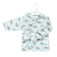 Hudson Baby Unisex Baby Plush Animal Face Bathrobe, Triceratops, 0-9 Months