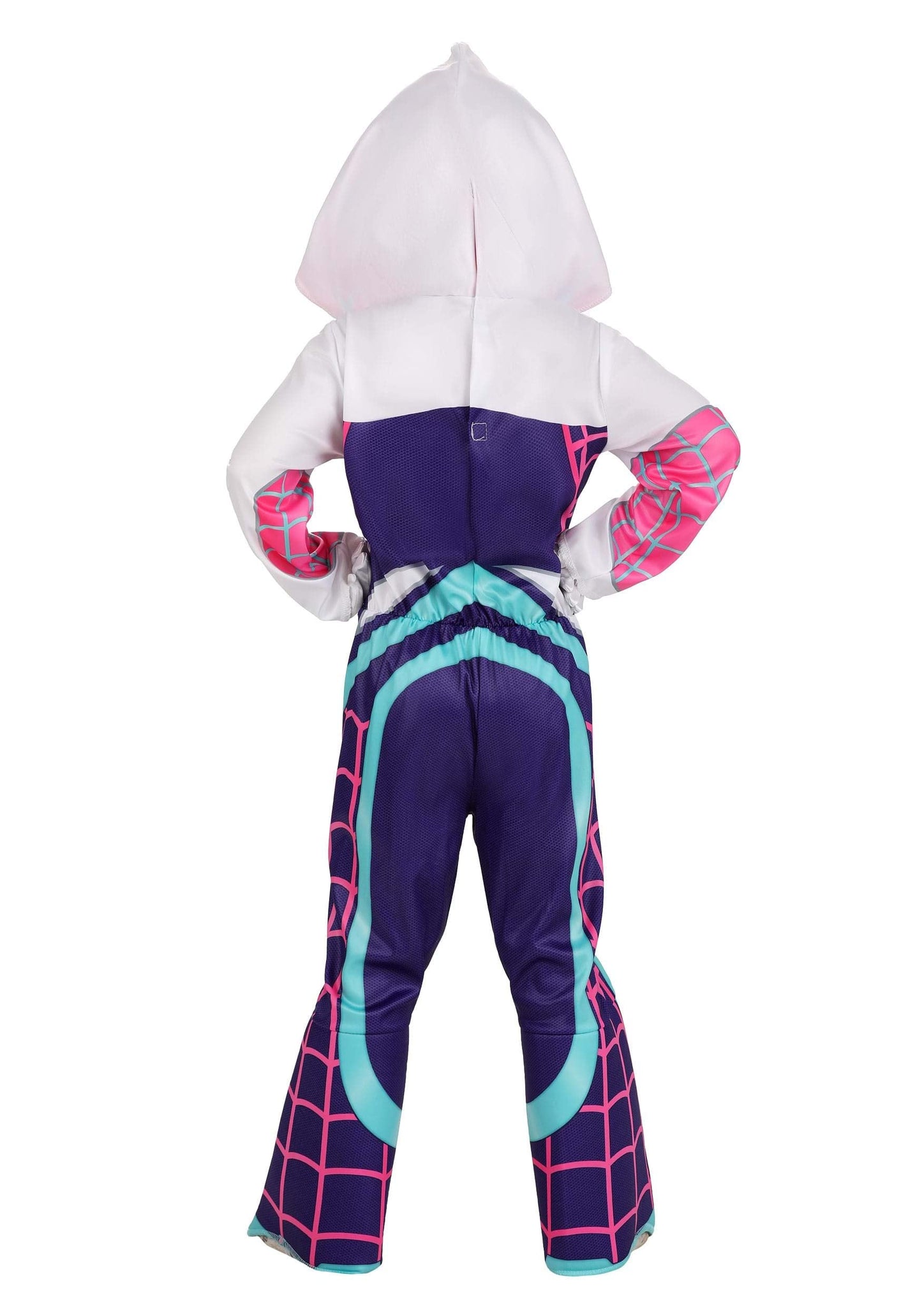 Jazwares Marvel Toddler Ghost Spider Costume, Girls Spider-Man And His Amazing Friends Gwen Stacy Kids Costume - Officially Lice