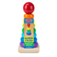 Melissa & Doug Rainbow Stacker Wooden Ring Educational Toy - Wooden Rainbow Stacking Rings Baby Toy, Stacker Toys For Infants An