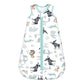 Mosebears Sleep Sack Baby Winter Wearable Blanket with 2-Way Zipper,2.5 TOG Cotton Sleep Sack Unisex (Deer, 6-12 Months)