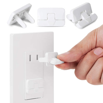 Bates- Outlet Covers Baby Proofing, 15 Pack, 2 Prongs, Plug Covers Baby Proofing, Baby Proof Outlet Covers, Child Proof Outlet C
