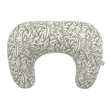 Boppy Nursing Pillow - Ergonomic Bottle & Breastfeeding Pillow, Higher, Firmer & Larger, Water-Repellent with Washable Organic C