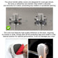 Stove Gas Knob Safety Covers,Oven Knob Covers For Child Safety,Baby Burners Proof Stove Knob Locks,Oven Door Baby Proofing (Grey