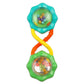 Bright Starts Little Shakers 6pc Gift Set - BPA-Free Easy-Grasp Baby Rattles and Teethers, Unisex, 3 Months+
