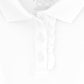 The Children'S Place Baby Girls And Toddler Girls Long Sleeve Ruffle Pique Polo, White, 2T