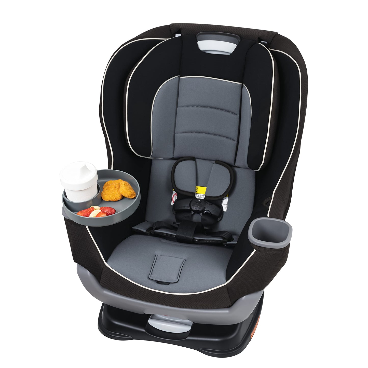 Travel Tray Round, Usa Made Easily Convert Your Existing Cup Holder To A Tray And Cup Holder For Use In A Car Seat, Booster, Str