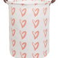 Clocor Large Storage Basket,Canvas Fabric Waterproof Storage Bin Collapsible Laundry Hamper For Home,Kids,Toy Organizer (Orange