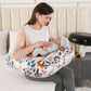 Battop Nursing Pillow For Breastfeeding With Removable Cover,Feeding Pillow For More Support For Mom And Baby,Adjustable Waist S