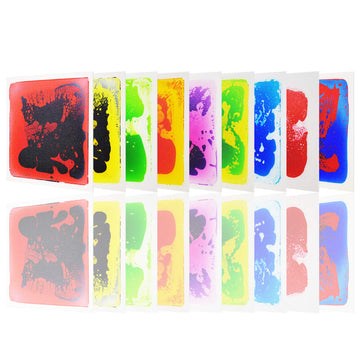 Art3d Liquid Fusion Activity Play Centers for Children, Toddler, Teens, 12 X 12 Pack of 9 Tiles