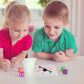 Gejoy 10 Pack Transparent Spinners Clear Spinners Dry Erase Math Game Spinner with Rotating Arrow for Classroom
