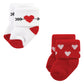 Hudson Baby Baby Holiday Newborn Terry Socks, Valentine Easter, 0-6 Months