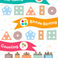 Zartores Montessori Toys for 1 2 3 Year Old Boys Girls, Shape Sorter Wooden Toys for Toddlers 1-3, Toddler Toys Age 1-2, 1 2 3 Y