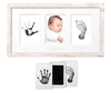 Pearhead My Little Prints Newborn Handprint & Footprint Frame Kit - No Mess Clean Touch Ink Pad, Gender-Neutral Keepsake, Ideal 