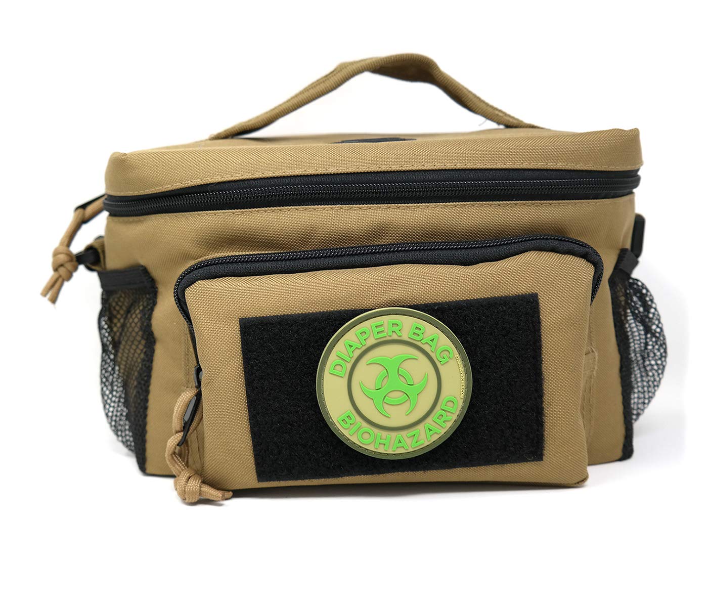 Tactical Diaper Bag Biohazard Pvc Tactical Hook And Loop Patch | Funny And Practical