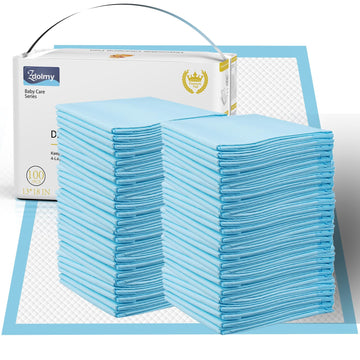 Baby Disposable Changing Pad, 100 Count Thicken And High Absorb Incontinence Changing Pad With Breathable, Waterproof, Soft Non-