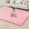 ACOMOPACK Baby Play Mat for Floor, 1.3 Thick Memory Foam, 7179, Tummy Time Mat, Non-slip Bottom, Pink