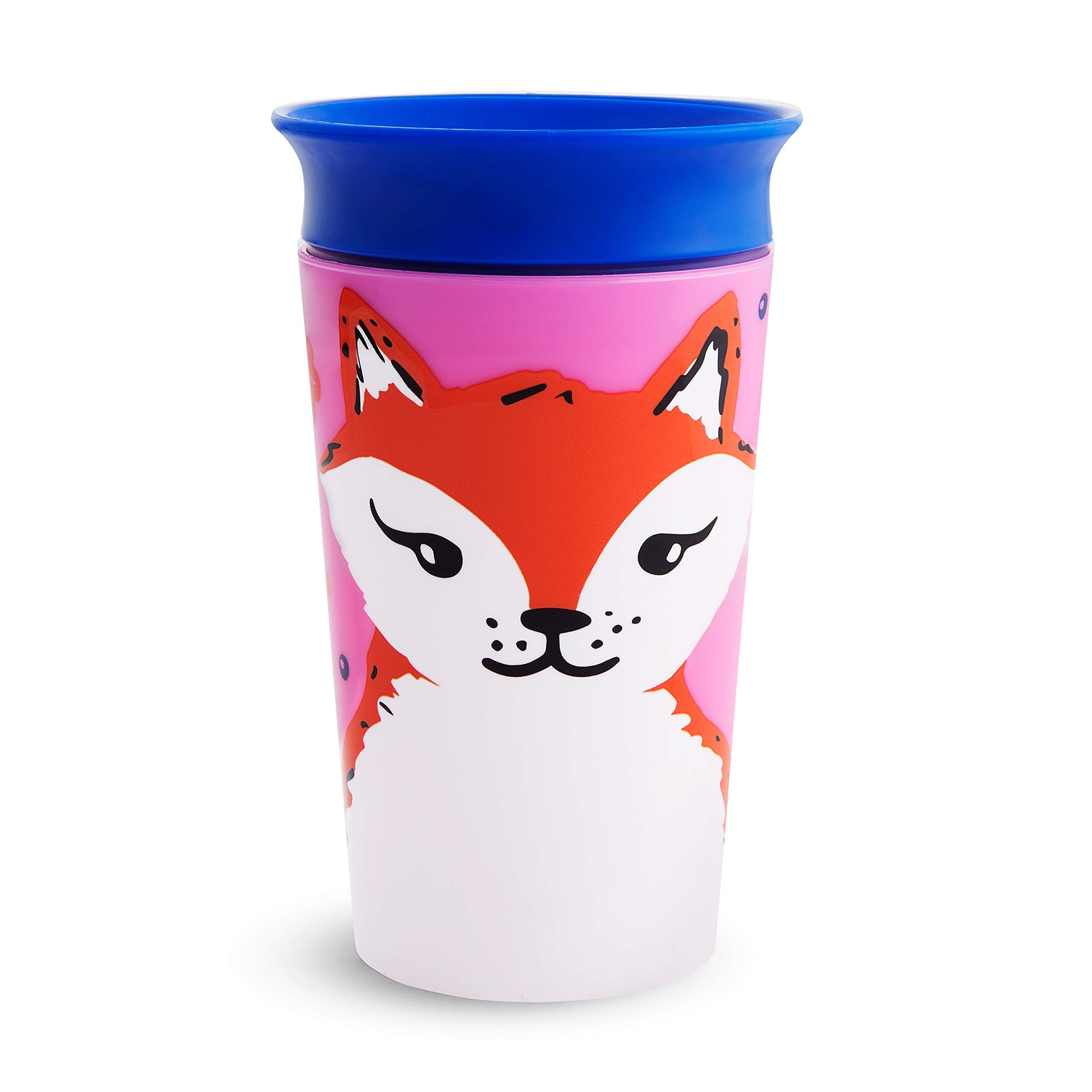 Munchkin Miracle 360 Wildlove Sippy Cup, 9 Oz, Red Fox
