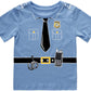 Cosland Toddler Halloween Shirt Baby Boys Police T-Shirt 2T