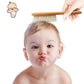 Baby Hair Brush And Baby Comb Set For Newborn, Boy And Girl - Wooden Baby Brush W/Soft Goat Bristles For Cradle Cap - Infant, To