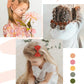 Doboi Baby Girl Hair Clips 20Pcs Baby Girl Bows Flower Cotton Prints Hair Accessories Fully Lined Alligator Hair Clips For Girls