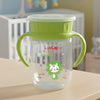 LuvLap Shine 360 Soft Spout Trainer Sipper for Kids, 360ml, Leakproof & spillproof Sippy Cup for Kids, Twin EasyGrip Handles, B