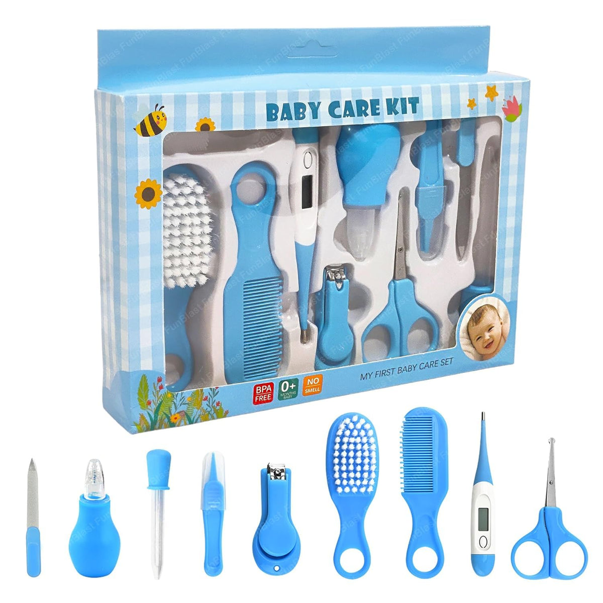 Momittle Baby Nail Trimmer Electric,Safe Baby Nail File,Baby Nail Clippers With Light And 6 Grinding Pads For Infant Toddler Or 