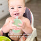 Olababy Silicone Training Cup With Straw Lid |Water Drinking Cup For Babies | 6+ Mo Infant To 12-18 Months Toddler | Sippy Cup F