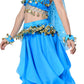 Fairycece Genie Costume Girls Halloween 10-12 Outfit 11 Year Old Belly Dancer Cute Dance