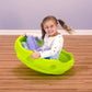 Simplay3 Two Sided Rock Around Wobble Disk And Climbing Dome For Toddlers And Kids - Rocking And Climbing - Indoor/Outdoor - Gre