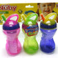 Nuby Flip-It Easy Grip Straw Cup - Pack Of 3 10Oz. Cups