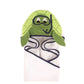 Hudson Baby Unisex Baby Cotton Animal Face Hooded Towel, Scuba Turtle, One Size