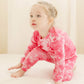 Vaenait Baby Kids Boys Girls Sleepwear Pajamas 2Pcs Set Tiedye-Coral-243 2Xl