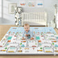 Metreno Foldable Baby Play Mat For Floor 0 To 5 Years Waterproof Alphanumeric NonSlip Children Learning And Crawling Mat Washab
