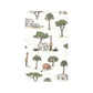 Hudson Baby Unisex Baby Cotton Flannel Burp Cloths, Going On Safari 10-Pack, One Size