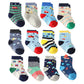 12 Pairs Toddler Boy Socks Grip Socks Baby Boy Cotton Socks Non Slip, Infant Newborn Socks Boy Anti Skid Socks For Kids Boys (12