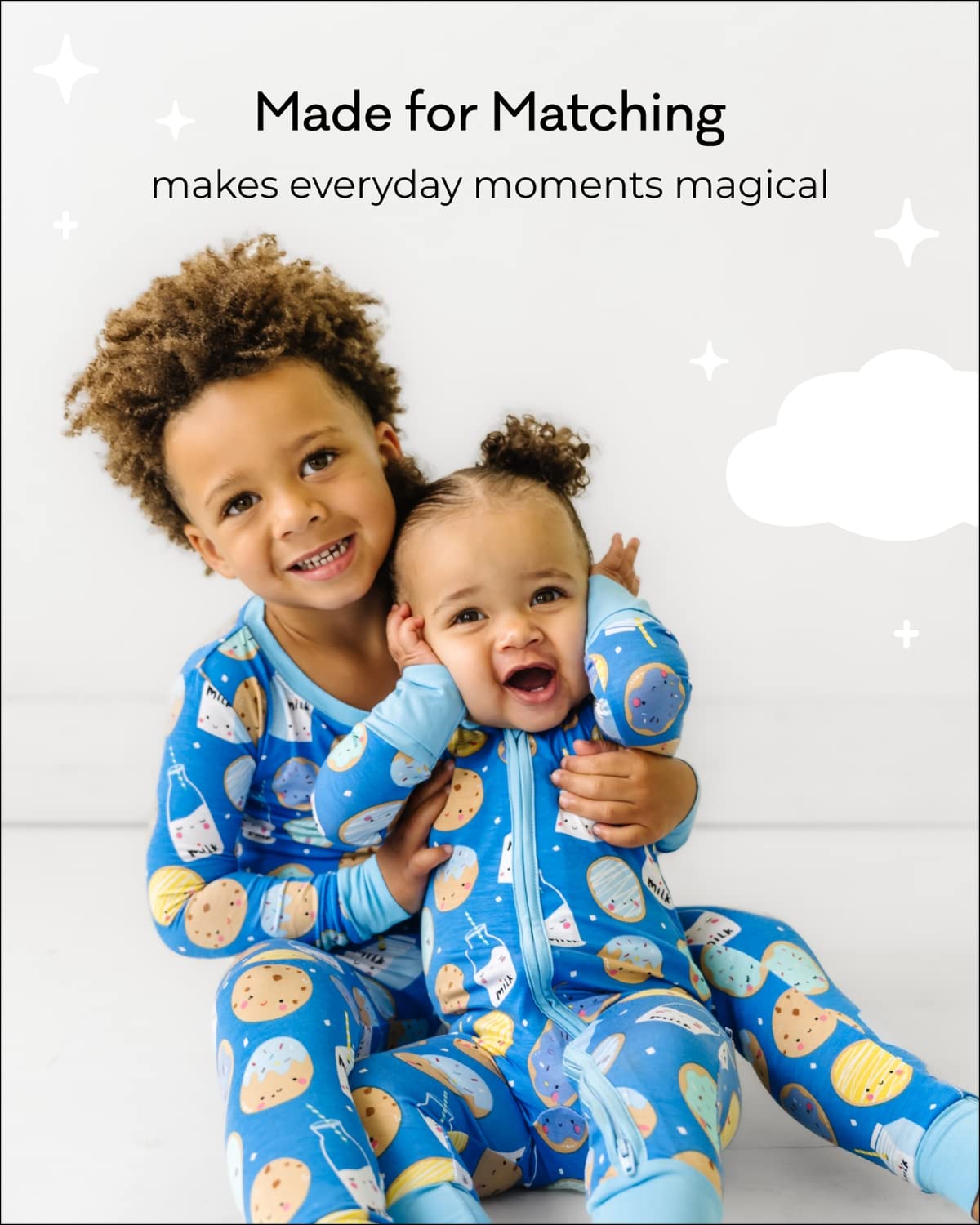 Little Sleepies Zippy Baby & Toddler Pajamas - Bamboo Viscose Sleeper For Boys And Girls, Newborn Sleeper W/ 2-Way Zipper W/Mitt