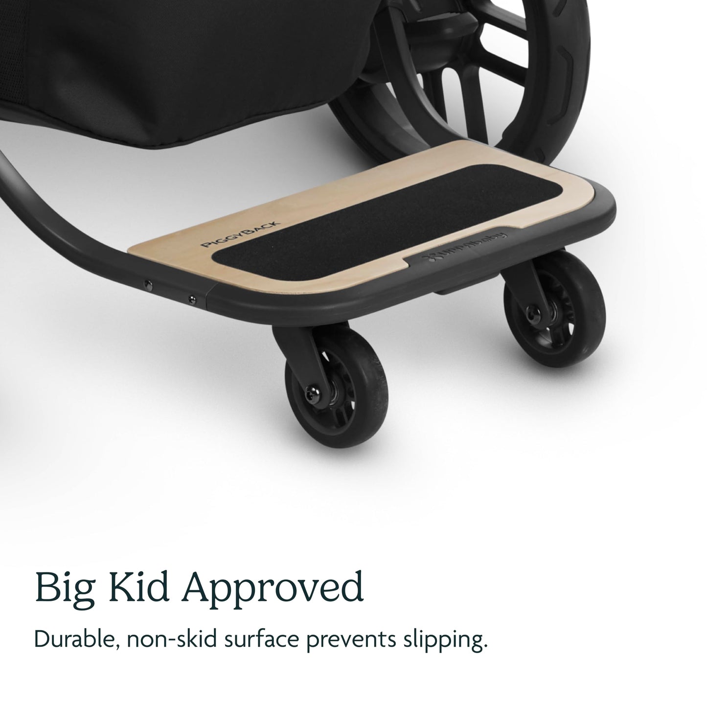 Uppababy Piggyback Ride-Along Board For Vista And Vista V2 Strollers / Quick Attachment For Children To Stand + Stroll / 55 Lbs.