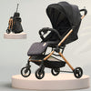 Chipzzie Travel Mate Baby Stroller  PreInstalled, Lightweight, Compact & TravelFriendly | OneHand Fold | Full Recline & 5Po
