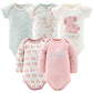 The Peanutshell Newborn Clothes & Accessories Set, 30 Piece Layette Gift Set, Fits Newborn To 3 Months, Pink Elephant & Floral