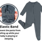 Guisby Baby Boy Zipper Pajamas,Rayon Footed Romper Pajamas For Girls Sliver Grey 6-12 Months