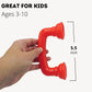4Es Novelty 16 Reading Phones [16 Pack] Auditory Feedback Whisper Phone Classroom Manipulative, Speech Therapy Toy Tool - Accel