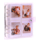 Ayorasly Polaroid Photo Album With 200 Pockets, Shiny Photocard Binder, Purple Memory Book, Pvc Cover Portable Small Album For 2