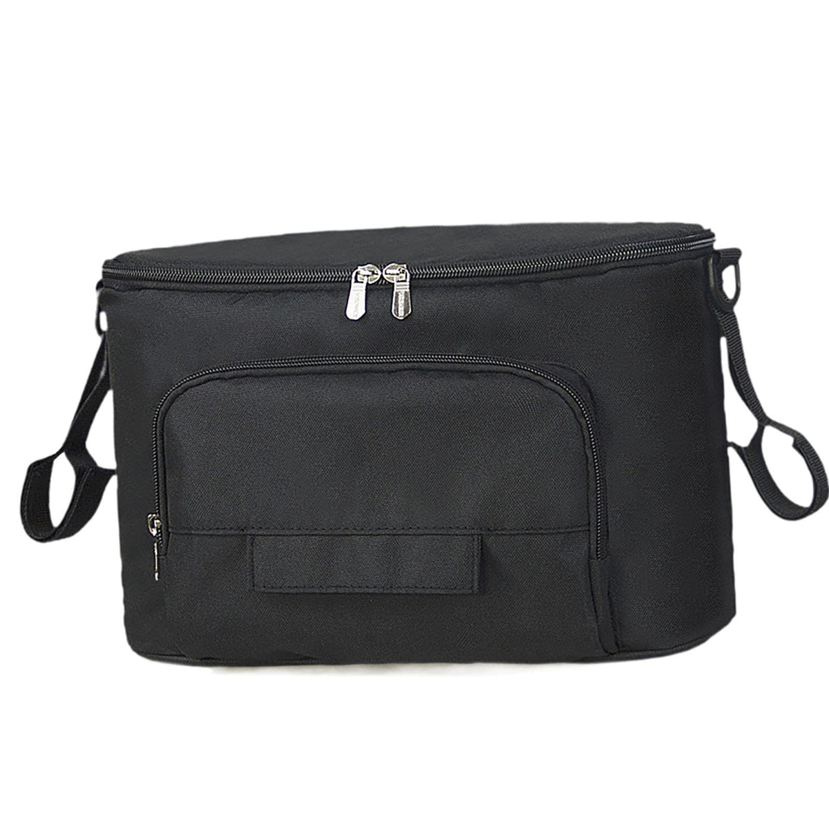LR Decor EShop Baby Stroller Organizer Zippered Pockets Stroller Cover for Umbrella Outdoor Black