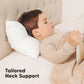 2-Pack Toddler Pillow - Soft Organic Cotton Toddler Pillows For Sleeping - 14X20 Jumbo Pillow For Kids - Kids Pillows For Sleepi