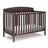 Graco Benton 5-In-1 Convertible Crib (Espresso) - Greenguard Gold Certified, Converts From Baby Crib To Toddler Bed, Daybed And