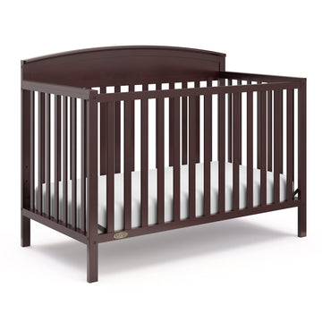 Graco Benton 5-In-1 Convertible Crib (Espresso) - Greenguard Gold Certified, Converts From Baby Crib To Toddler Bed, Daybed And