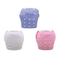 Alvababy Swim Diapers 3Pcs Reuseable Washable & Adjustable For Swimming Lesson & 0-2 Years Purple White Pink 3Swb17