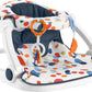 Fisher-Price Portable Baby Chair, Darling Dots Sit-Me-Up Floor Seat With Bpa-Free Teether & Clacker Newborn Developmental Toys