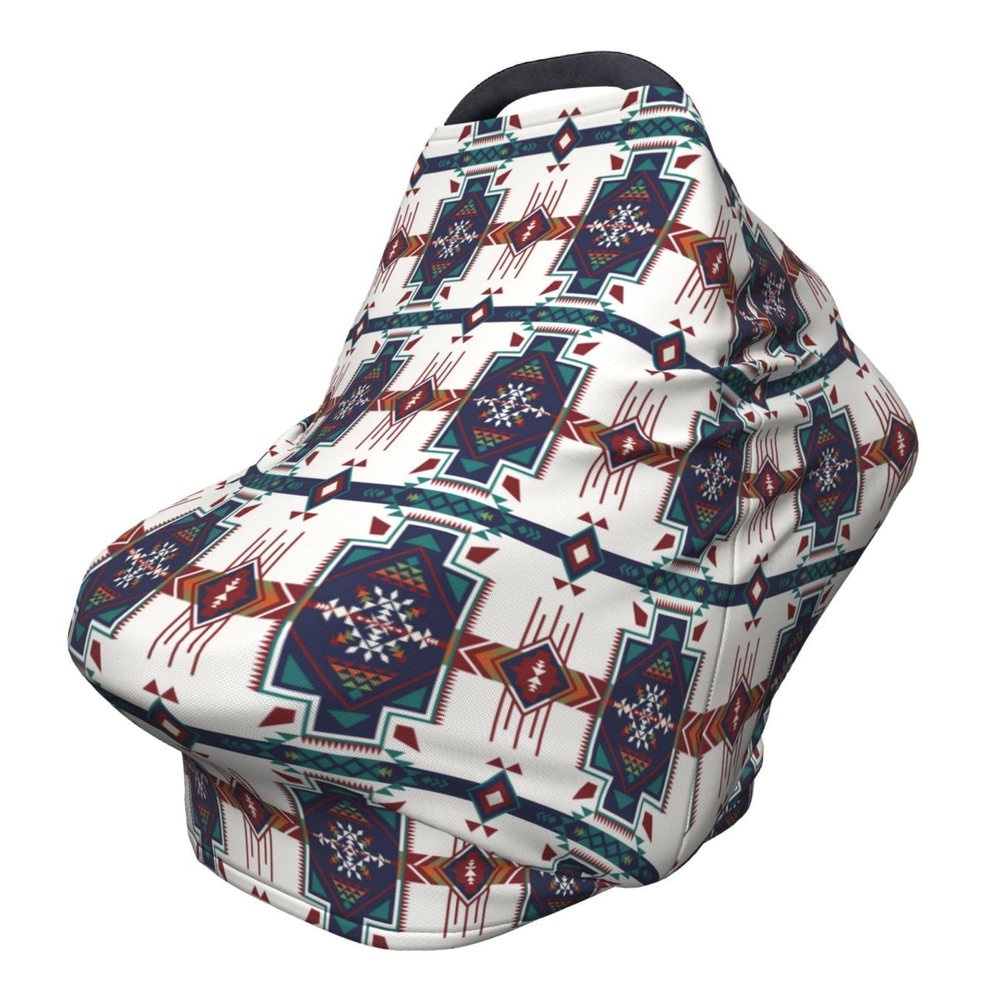Western Aztec Southwest Navajo Baby Stuff Car Seat Cover for Baby Carseat Covers for Girl Boy Stretchy Soft Breathable Breastfee